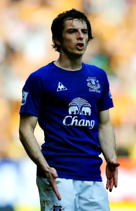 Framed Print : Leighton Baines in Action: Everton vs. Wolverhampton, April 2011 Framed Print : Leighton Baines in Action: Everton vs. Wolverhampton, April 2011