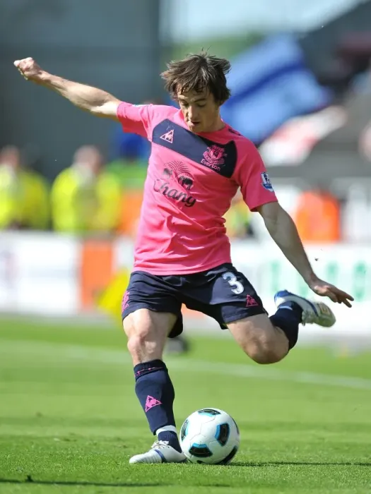 Framed Print : Leighton Baines in Action: Everton vs. Wigan Athletic, Barclays Premier League (30 April 2011) Framed Print : Leighton Baines in Action: Everton vs. Wigan Athletic, Barclays Premier League (30 April 2011)