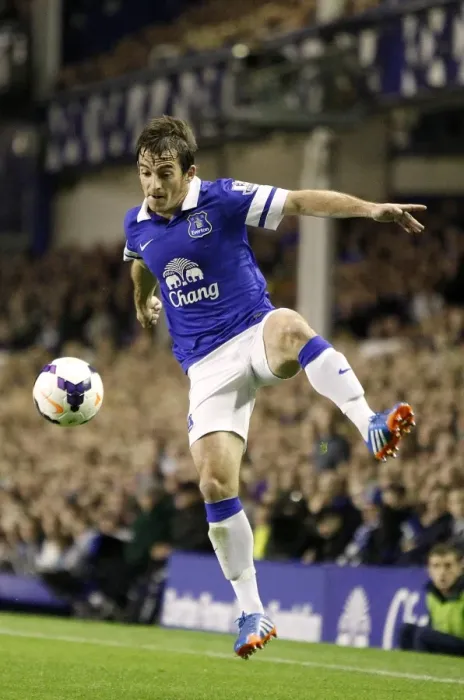 Framed Print : Leighton Baines in Action: Everton's Thrilling 3-2 Victory Over Newcastle United (September 30, 2013, Goodison Park) Framed Print : Leighton Baines in Action: Everton's Thrilling 3-2 Victory Over Newcastle United (September 30, 2013, Goodison Park)