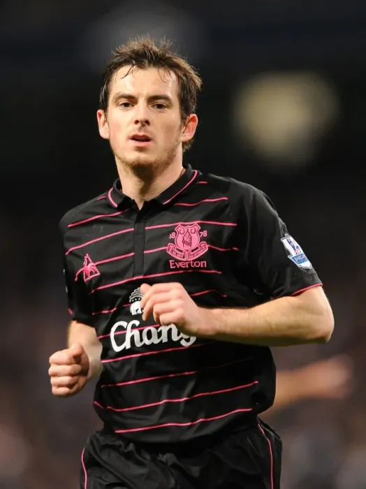 Framed Print : Leighton Baines in Action: Manchester City vs. Everton at Etihad Stadium Framed Print : Leighton Baines in Action: Manchester City vs. Everton at Etihad Stadium