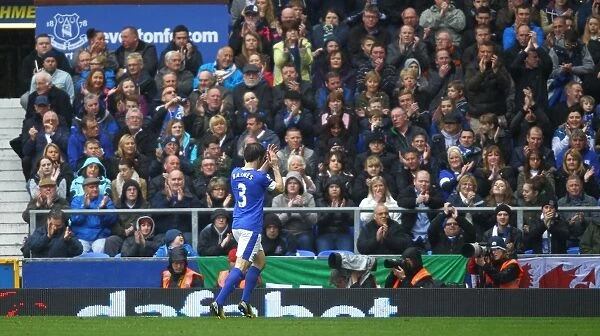 Leighton Baines Appreciates Fans Support: Everton 2-0 West Ham United (May 12, 2013, Goodison Park)