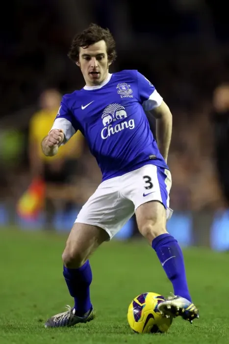 Framed Print : Leighton Baines Dramatic Last-Minute Winner: Everton 2-1 West Bromwich Albion (30-01-2013)