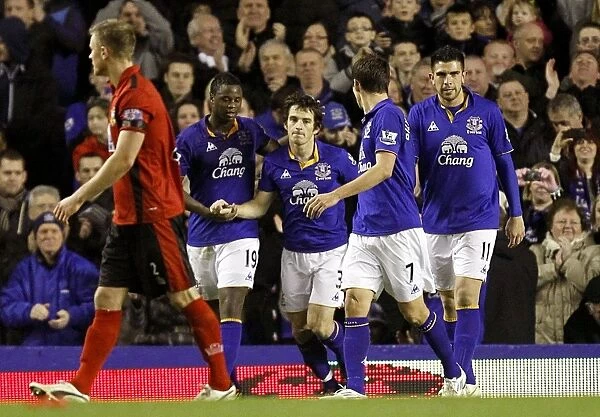 Leighton Baines FA Cup-Winning Penalty: Everton's Triumph over Tamworth (07.01.2012)