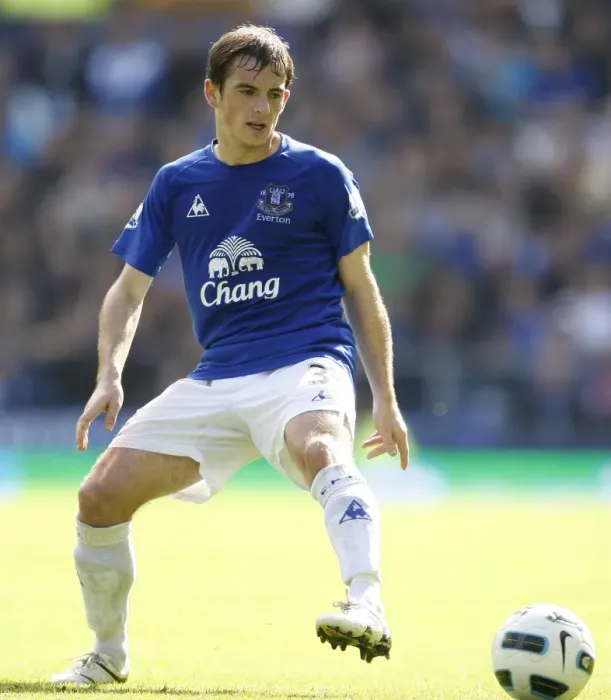 Framed Print : Leighton Baines Faces Manchester United at Goodison Park - Everton vs Man Utd, Barclays Premier League (September 11, 2010) Framed Print : Leighton Baines Faces Manchester United at Goodison Park - Everton vs Man Utd, Barclays Premier League (September 11, 2010)