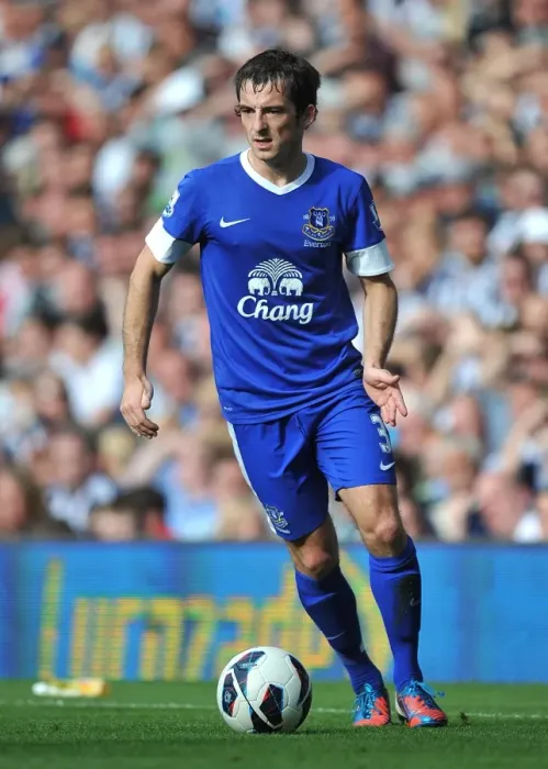 Framed Print : Leighton Baines Leadership: Everton's Victory over West Bromwich Albion (01-09-2012, Barclays Premier League) Framed Print : Leighton Baines Leadership: Everton's Victory over West Bromwich Albion (01-09-2012, Barclays Premier League)