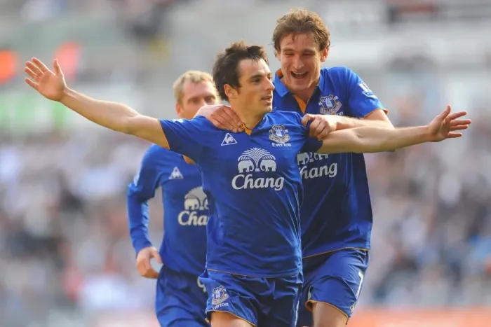Framed Print : Leighton Baines Scores First Goal: Everton's Triumph over Swansea City (BPL 2012) Framed Print : Leighton Baines Scores First Goal: Everton's Triumph over Swansea City (BPL 2012)