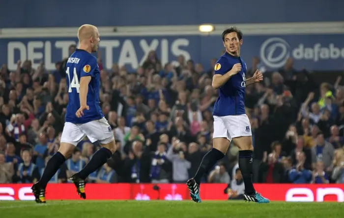 Framed Print : Leighton Baines Scores Penalty: Everton's Europa League Triumph vs VfL Wolfsburg & FK Krasnodar Framed Print : Leighton Baines Scores Penalty: Everton's Europa League Triumph vs VfL Wolfsburg & FK Krasnodar