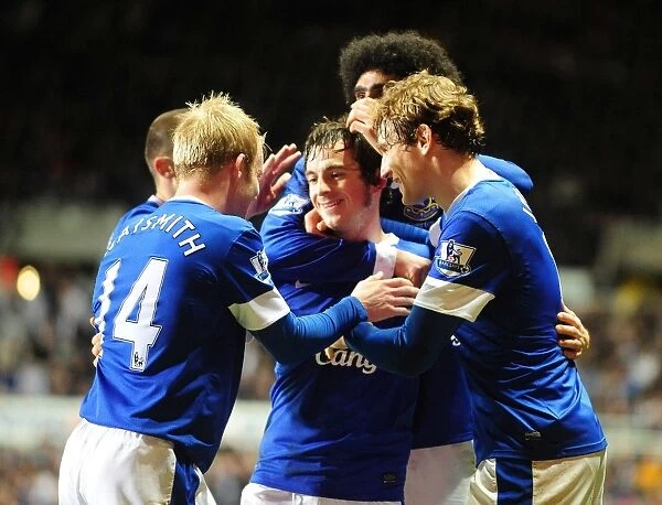Leighton Baines Scores the Winning Goal: Everton 2-1 Newcastle United (Barclays Premier League, St. James Park, 02-01-2013)