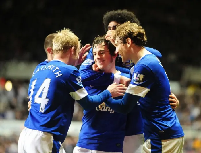 Framed Print : Leighton Baines Scores the Winning Goal: Everton 2-1 Newcastle United (Barclays Premier League, St. James Park, 02-01-2013) Framed Print : Leighton Baines Scores the Winning Goal: Everton 2-1 Newcastle United (Barclays Premier League, St. James Park, 02-01-2013)