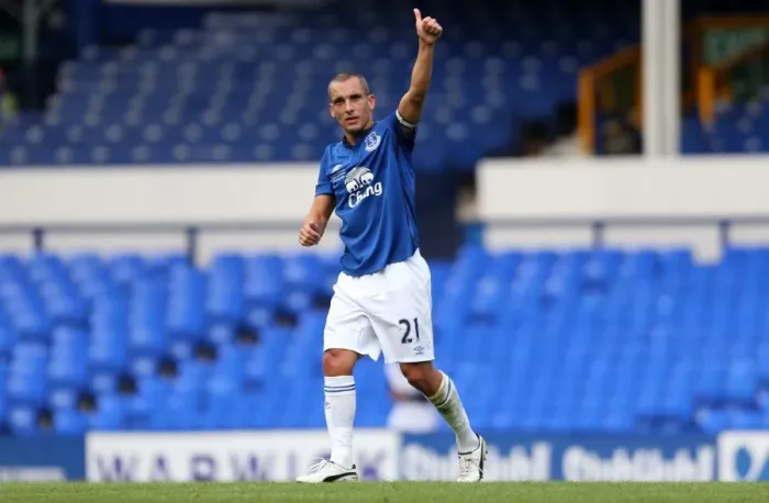 Framed Print : Leon Osman's Testimonial: Everton vs. FC Porto at Goodison Park