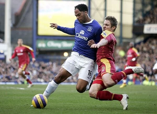 Lescott vs Doyle: A Battle at Goodison Park - Everton vs Reading, FA Barclays Premiership, 14 / 01 / 07