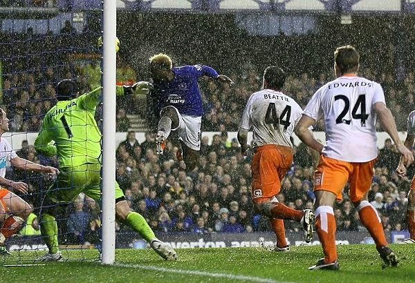 Louis Saha's Hat-Trick: Everton's Triumph Over Blackpool (05 February 2011)