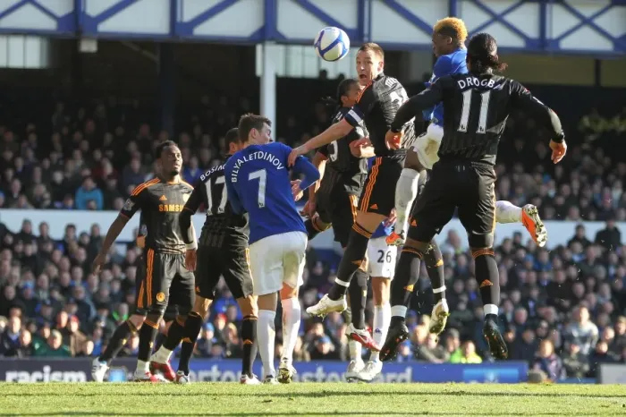 Framed Print : Louis Saha's Stunner: Everton's FA Cup Opener vs. Chelsea (29 January 2011) Framed Print : Louis Saha's Stunner: Everton's FA Cup Opener vs. Chelsea (29 January 2011)