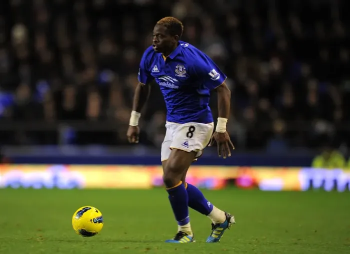 Framed Print : Louis Saha's Stunner: Everton's Winning Goal Against Norwich City (17 December 2011, Goodison Park) Framed Print : Louis Saha's Stunner: Everton's Winning Goal Against Norwich City (17 December 2011, Goodison Park)