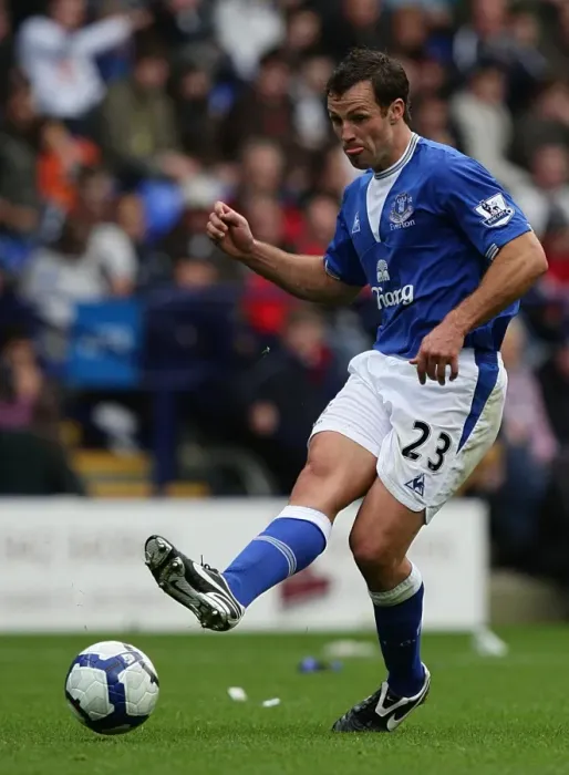 Framed Print : Lucas Neill in Action: Everton vs. Bolton Wanderers, Premier League Clash at Reebok Stadium Framed Print : Lucas Neill in Action: Everton vs. Bolton Wanderers, Premier League Clash at Reebok Stadium