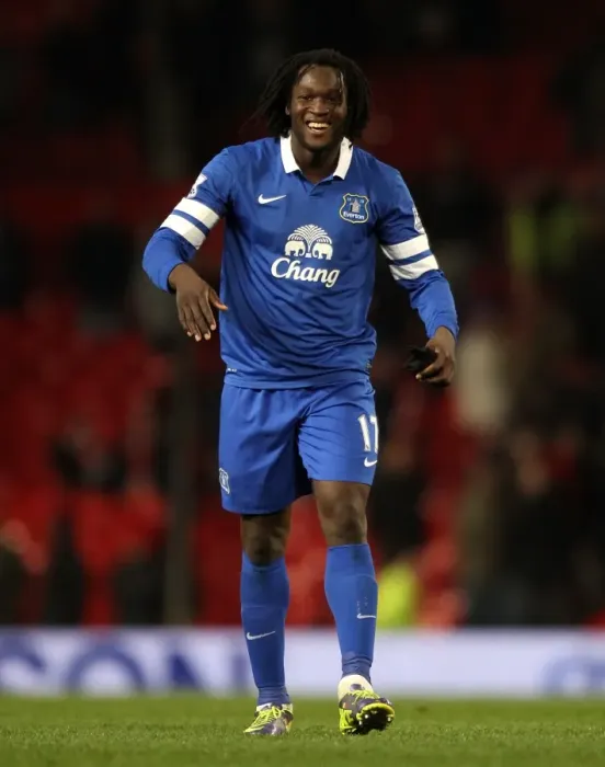 Framed Print : Lukaku's Glory: Everton's Historic 4-1 Win Over Manchester United (12-4-2013)
