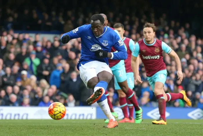 Framed Print : Lukaku's Missed Penalty: Everton vs. West Ham United, Premier League - Goodison Park Framed Print : Lukaku's Missed Penalty: Everton vs. West Ham United, Premier League - Goodison Park