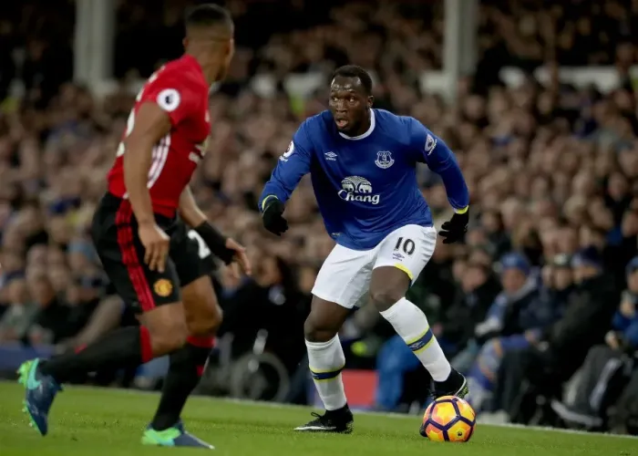 Framed Print : Lukaku's Return: Everton vs Manchester United - Premier League Showdown at Goodison Park Framed Print : Lukaku's Return: Everton vs Manchester United - Premier League Showdown at Goodison Park