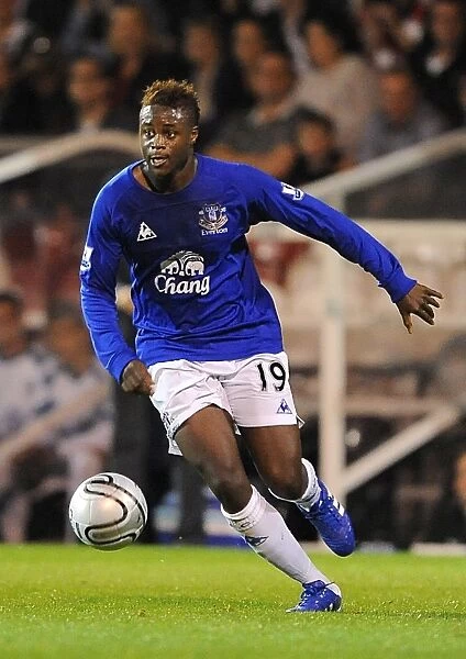 Magaye Gueye in Action: Everton vs. Brentford, Carling Cup Third Round, 21 September 2010