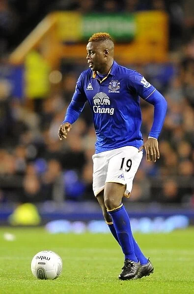 Magaye Gueye in Action: Everton vs. West Bromwich Albion, Carling Cup Round 3, Goodison Park (September 2011)