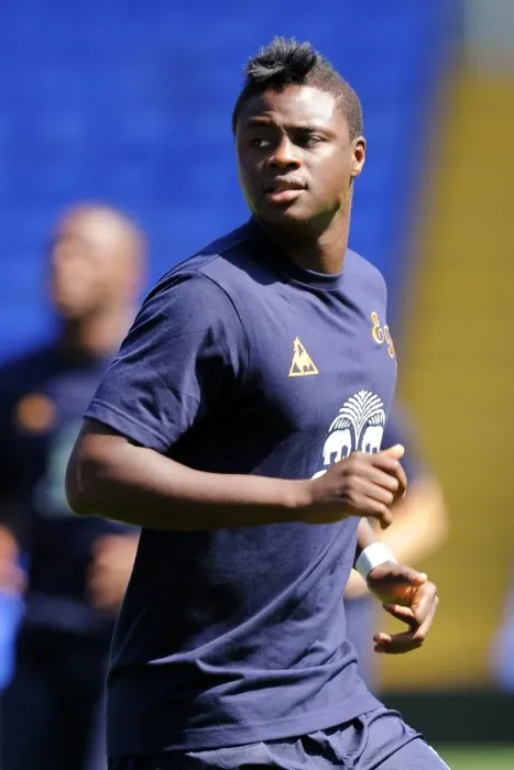 Framed Print : Magaye Gueye in Action: Everton vs Birmingham City (30 July 2011) Framed Print : Magaye Gueye in Action: Everton vs Birmingham City (30 July 2011)