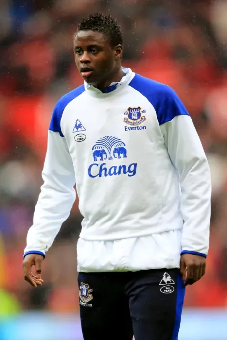 Framed Print : Magaye Gueye at Old Trafford: Everton vs. Manchester United - Barclays Premier League (22 April 2012) Framed Print : Magaye Gueye at Old Trafford: Everton vs. Manchester United - Barclays Premier League (22 April 2012)