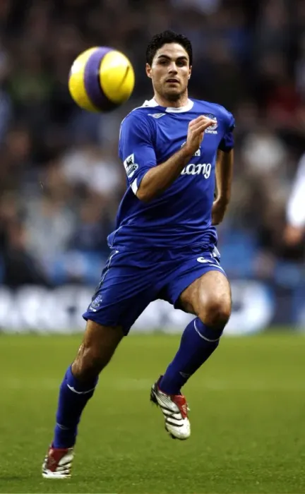 Framed Print : Manchester City v Everton FA Evertons Mikel Arteta Mandatory Framed Print : Manchester City v Everton FA Evertons Mikel Arteta Mandatory