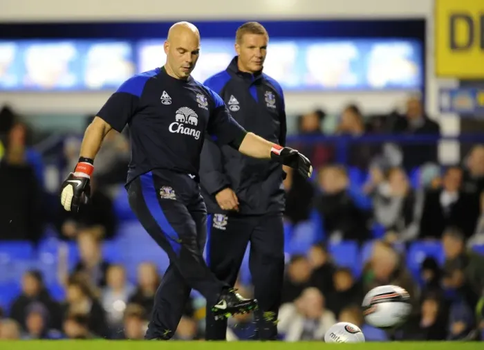 Framed Print : Marcus Hahnemann's Heroic Stand: Everton vs Chelsea, Carling Cup Round 4 (October 26, 2011), Goodison Park Framed Print : Marcus Hahnemann's Heroic Stand: Everton vs Chelsea, Carling Cup Round 4 (October 26, 2011), Goodison Park