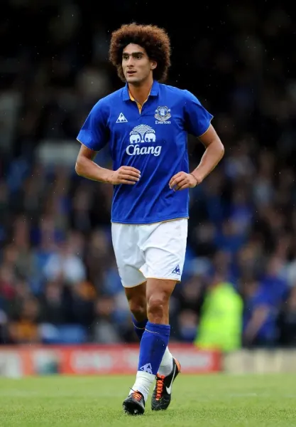 エバートン　フェライニ Everton Football Club Print: Marouane Fellaini in Action (15 July