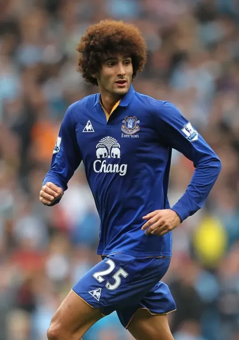 Framed Print : Marouane Fellaini at Etihad Stadium: Everton vs Manchester City, Barclays Premier League (September 24, 2011) Framed Print : Marouane Fellaini at Etihad Stadium: Everton vs Manchester City, Barclays Premier League (September 24, 2011)