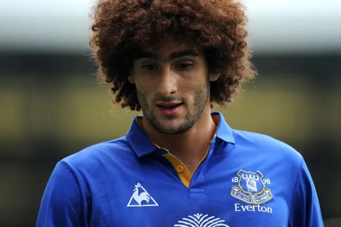 Framed Print : Marouane Fellaini, Everton Framed Print : Marouane Fellaini, Everton