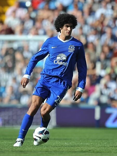 Marouane Fellaini: Everton's Hero in a 2-0 Victory over West Bromwich Albion (September 1, 2012)