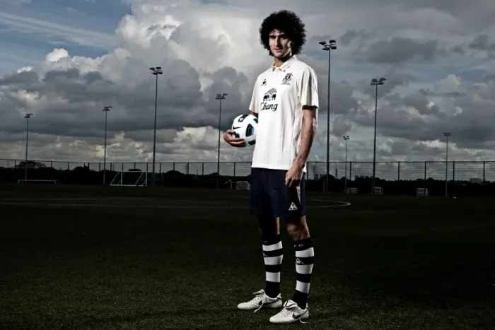 Framed Print : Marouane Fellaini: Everton's Powerhouse Midfielder Framed Print : Marouane Fellaini: Everton's Powerhouse Midfielder