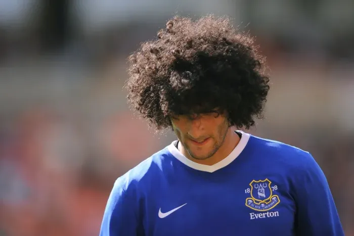 Framed Print : Marouane Fellaini at Keith Southern's Testimonial: Everton vs. Blackpool at Bloomfield Road Framed Print : Marouane Fellaini at Keith Southern's Testimonial: Everton vs. Blackpool at Bloomfield Road
