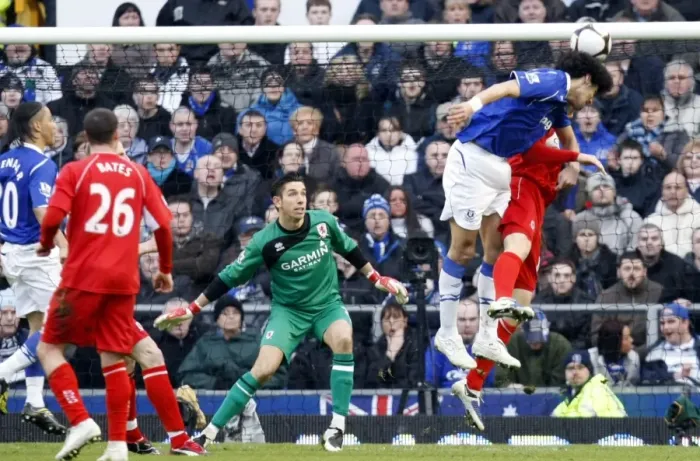 Framed Print : Marouane Fellaini Scores the First Goal: Everton's FA Cup Quarterfinal Victory over Middlesbrough at Goodison Park (March 8, 2009) Framed Print : Marouane Fellaini Scores the First Goal: Everton's FA Cup Quarterfinal Victory over Middlesbrough at Goodison Park (March 8, 2009)