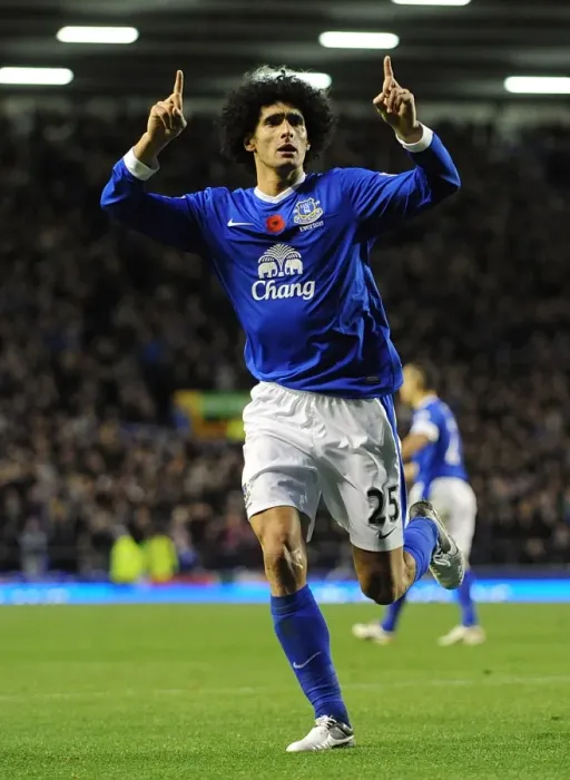 Framed Print : Marouane Fellaini Scores the Opener: Everton 2-1 Sunderland (10-11-2012) Framed Print : Marouane Fellaini Scores the Opener: Everton 2-1 Sunderland (10-11-2012)