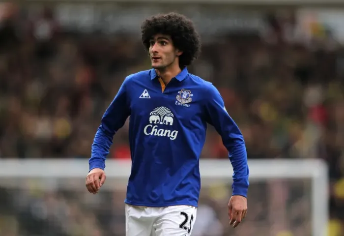 Framed Print : Marouane Fellaini: Thunderous Performance at Carrow Road - Everton vs. Norwich City (07 April 2012) Framed Print : Marouane Fellaini: Thunderous Performance at Carrow Road - Everton vs. Norwich City (07 April 2012)