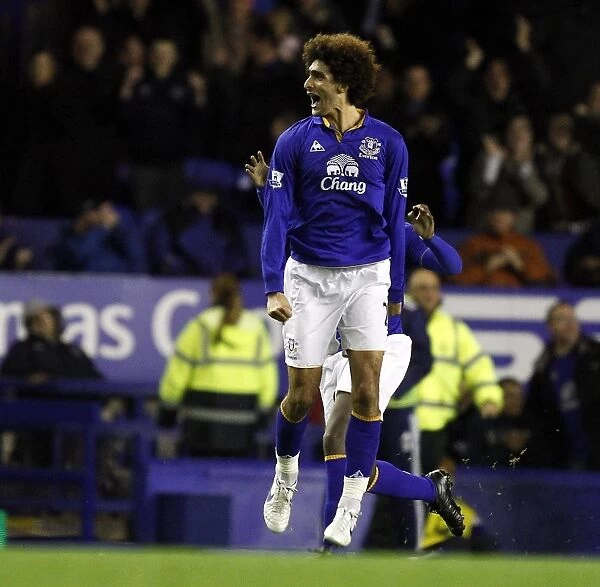 Marouane Fellaini's Epic Carling Cup Goal: Everton's Victory over West Bromwich Albion (September 21, 2011)