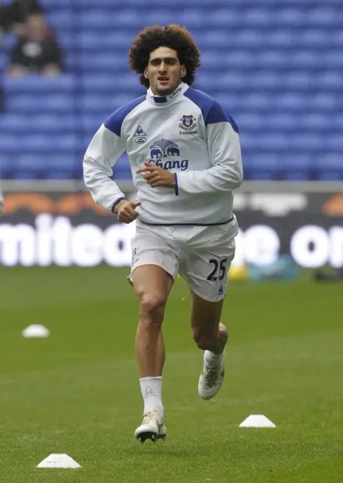 Framed Print : Marouane Fellaini's Intense Warm-Up Before Bolton Wanderers vs Everton (November 26, 2011) Framed Print : Marouane Fellaini's Intense Warm-Up Before Bolton Wanderers vs Everton (November 26, 2011)