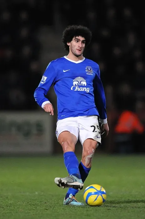Framed Print : Marouane Fellaini's Leading Role in Everton's 5-1 FA Cup Victory over Cheltenham Town (January 7, 2013)