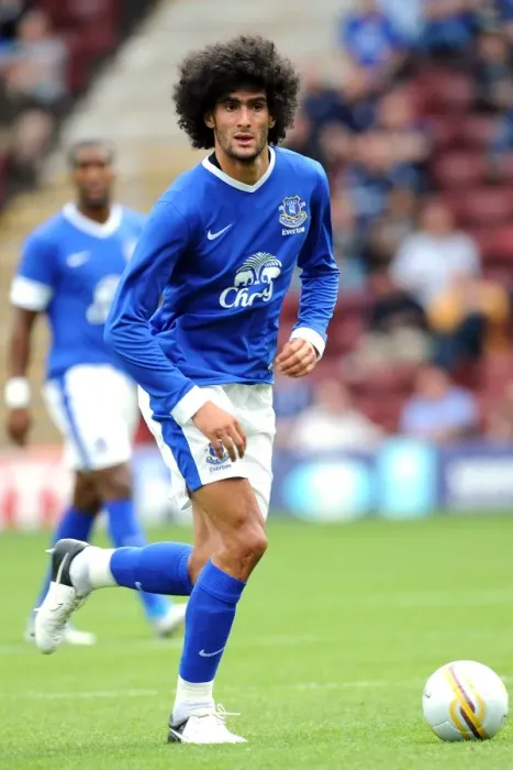 Framed Print : Marouane Fellaini's Pre-Season Battle: Everton vs Motherwell at Fir Park Stadium Framed Print : Marouane Fellaini's Pre-Season Battle: Everton vs Motherwell at Fir Park Stadium