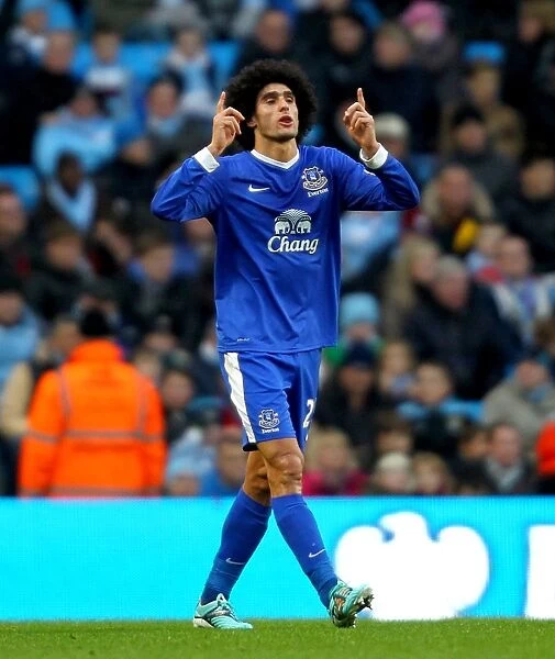 Marouane Fellaini's Stunner: Thrilling 1-1 Draw between Manchester City and Everton (December 1, 2012)