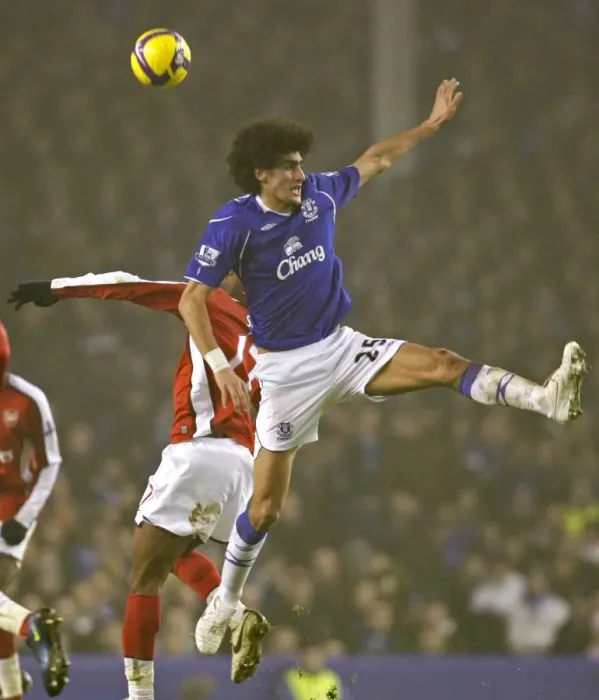 Framed Print : Marouane Fellaini's Thrilling Performance: Everton vs Arsenal, Barclays Premier League, 08 / 09 Season Framed Print : Marouane Fellaini's Thrilling Performance: Everton vs Arsenal, Barclays Premier League, 08 / 09 Season
