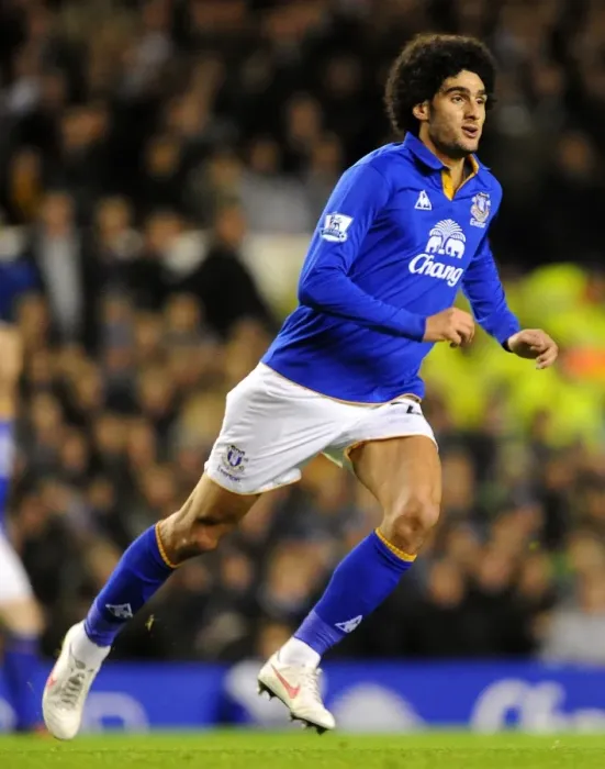Framed Print : Marouane Fellaini's Thrilling Performance: Everton vs Swansea City (Premier League, 21 December 2011) Framed Print : Marouane Fellaini's Thrilling Performance: Everton vs Swansea City (Premier League, 21 December 2011)