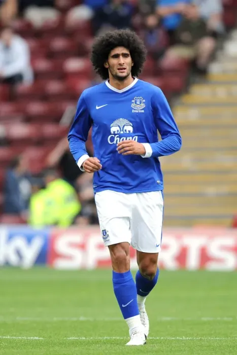 Framed Print : Marouane Fellaini's Thrilling Performance: Everton's Pre-Season Clash at Motherwell's Fir Park Stadium Framed Print : Marouane Fellaini's Thrilling Performance: Everton's Pre-Season Clash at Motherwell's Fir Park Stadium