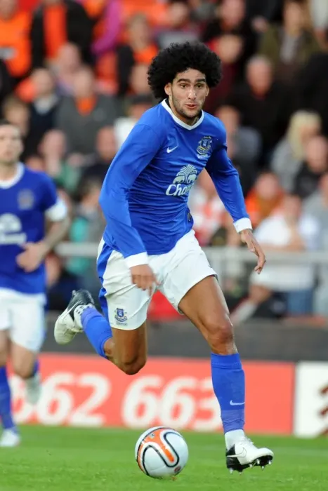 Framed Print : Marouane Fellaini's Thrilling Performance: Everton's Pre-Season Clash at Tannadice Park Against Dundee United Framed Print : Marouane Fellaini's Thrilling Performance: Everton's Pre-Season Clash at Tannadice Park Against Dundee United