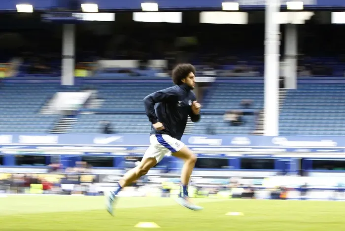 Framed Print : Marouane Fellaini's Unforgettable Night: Everton 2 - Manchester City 0 (Premier League, Goodison Park, 16-03-2013) Framed Print : Marouane Fellaini's Unforgettable Night: Everton 2 - Manchester City 0 (Premier League, Goodison Park, 16-03-2013)