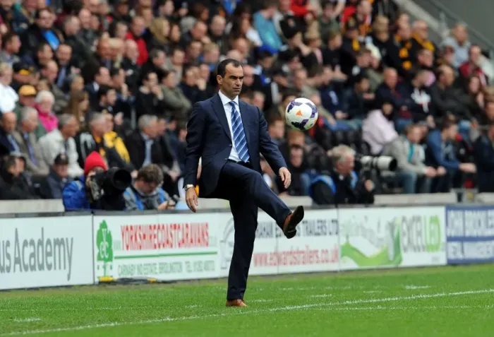Framed Print : Martinez on the Touchline: Everton's Victory Over Hull City (2-0, Barclays Premier League, May 11, 2014) Framed Print : Martinez on the Touchline: Everton's Victory Over Hull City (2-0, Barclays Premier League, May 11, 2014)