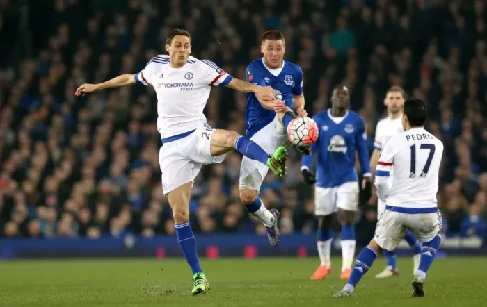 Framed Print : McCarthy vs Matic: FA Cup Quarterfinal Showdown at Goodison Park - Everton vs Chelsea Framed Print : McCarthy vs Matic: FA Cup Quarterfinal Showdown at Goodison Park - Everton vs Chelsea