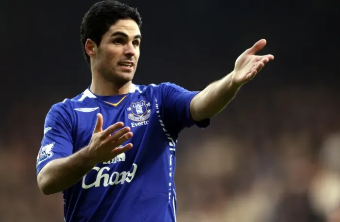 Framed Print : Mikel Arteta in Action: Everton vs. West Ham United, Barclays Premier League, Upton Park, 15 / 12 / 07